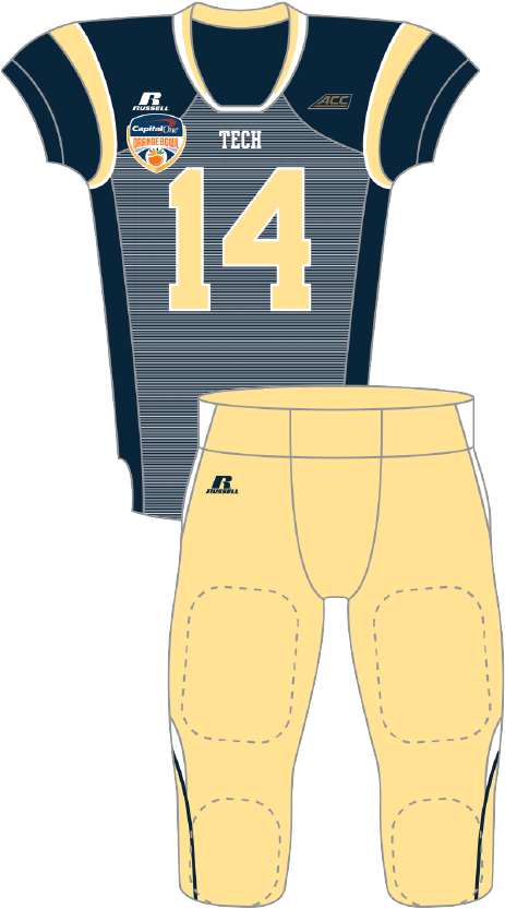 Tech Football Uniform14 PNG