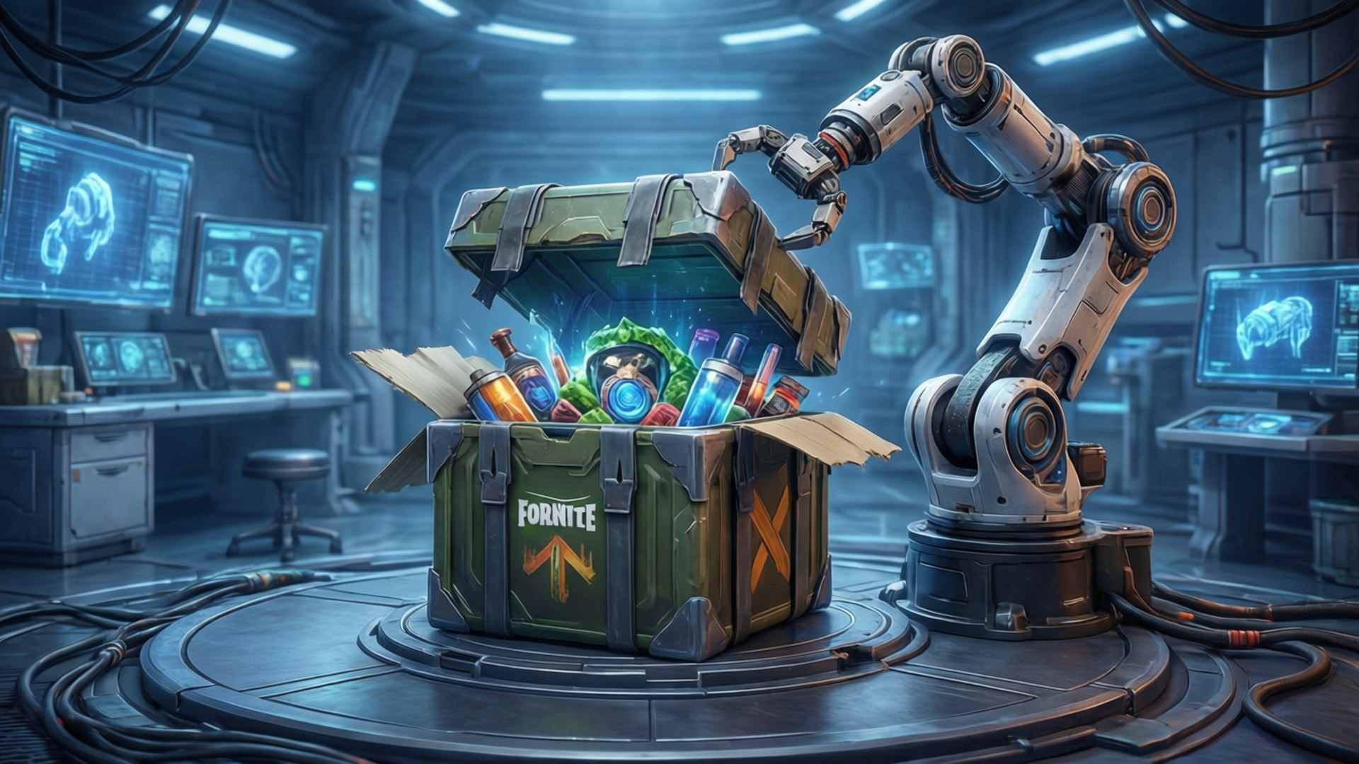 Tech Lab Crate Sfondi