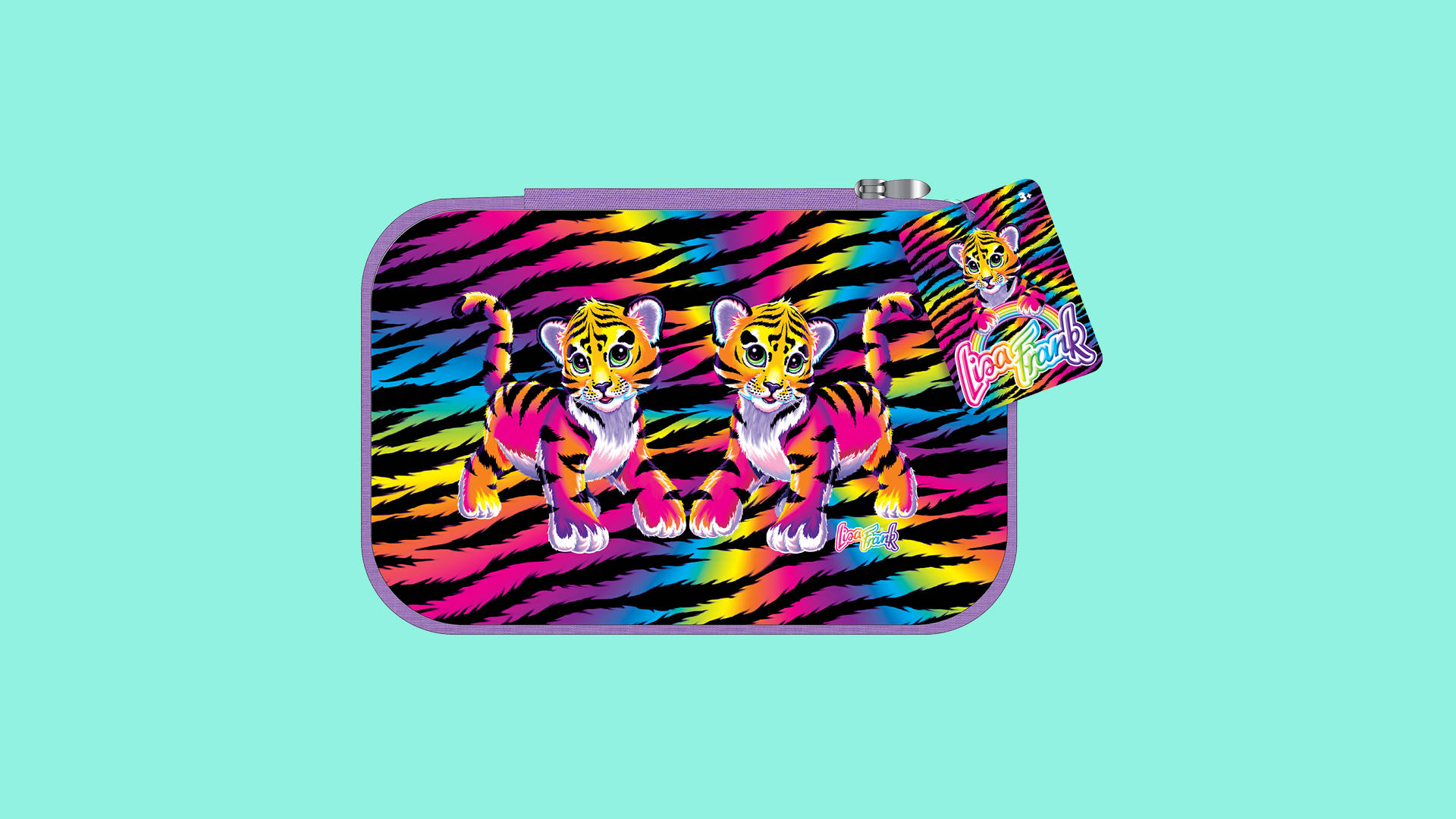 Technicolor Tigers Cute Aesthetic Pc Wallpaper