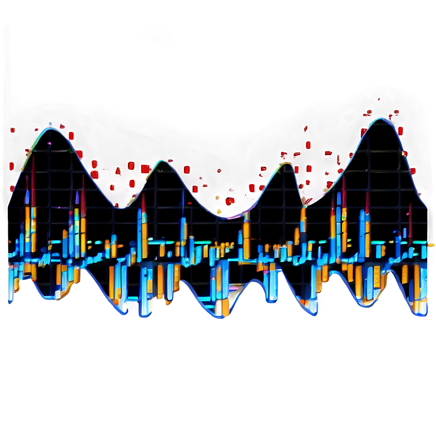 Techno Music Wave Png Udx PNG