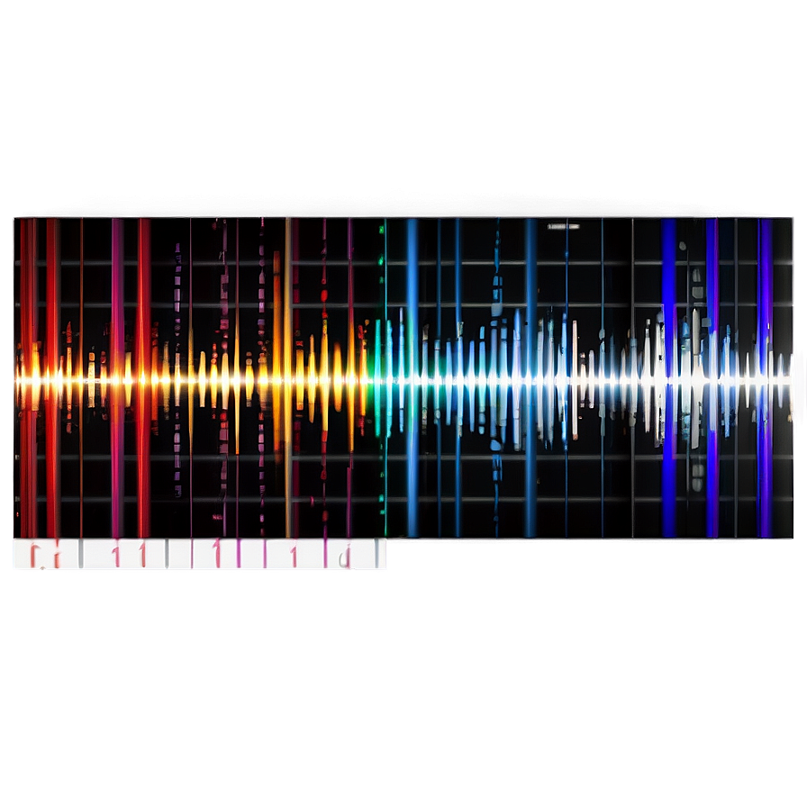 Techno Sound Spectrum Png 06242024 PNG