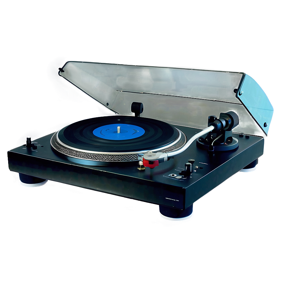 Techno Turntable Setup Png Fpg33 PNG