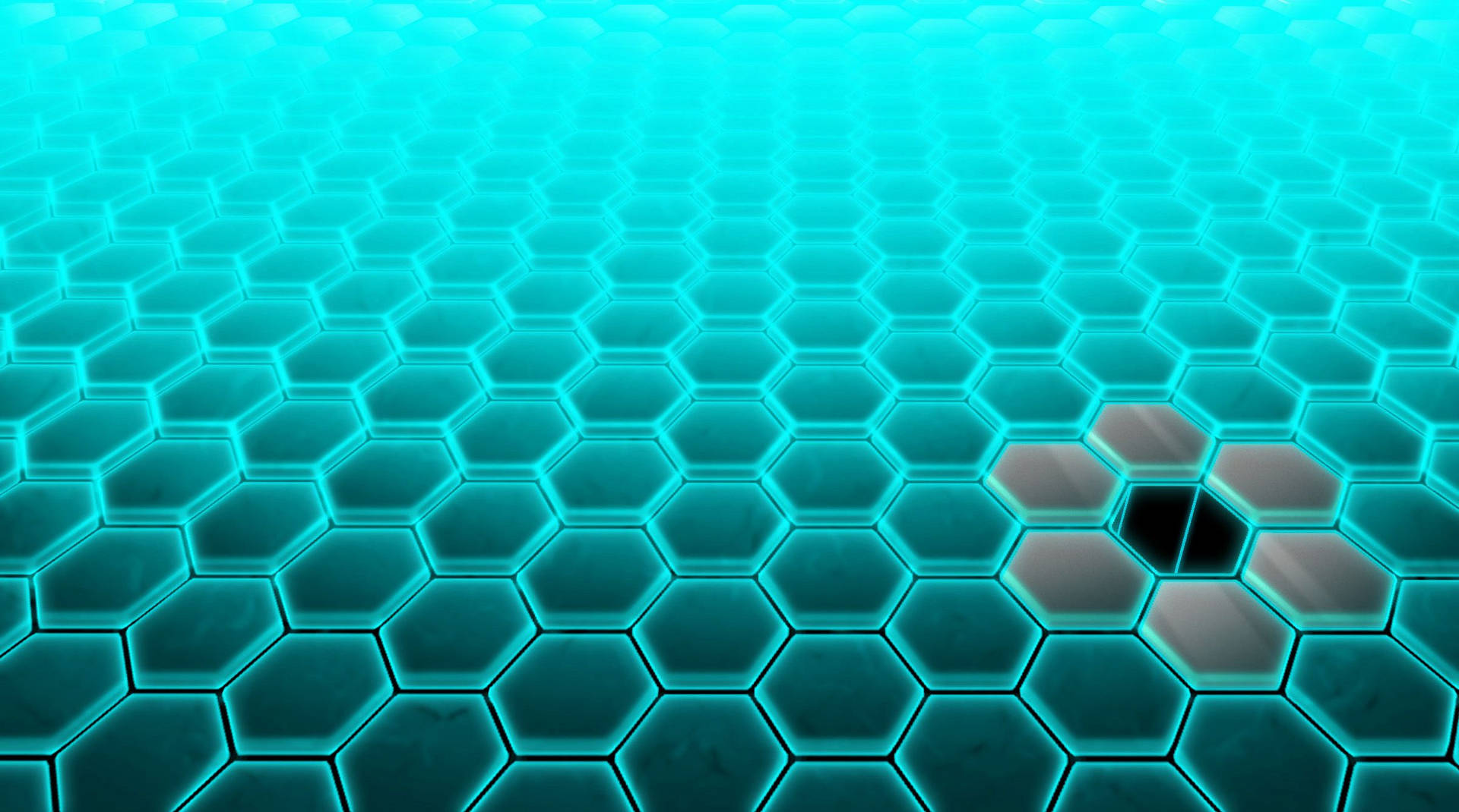 Technology Hexagon Pattern wallpaper