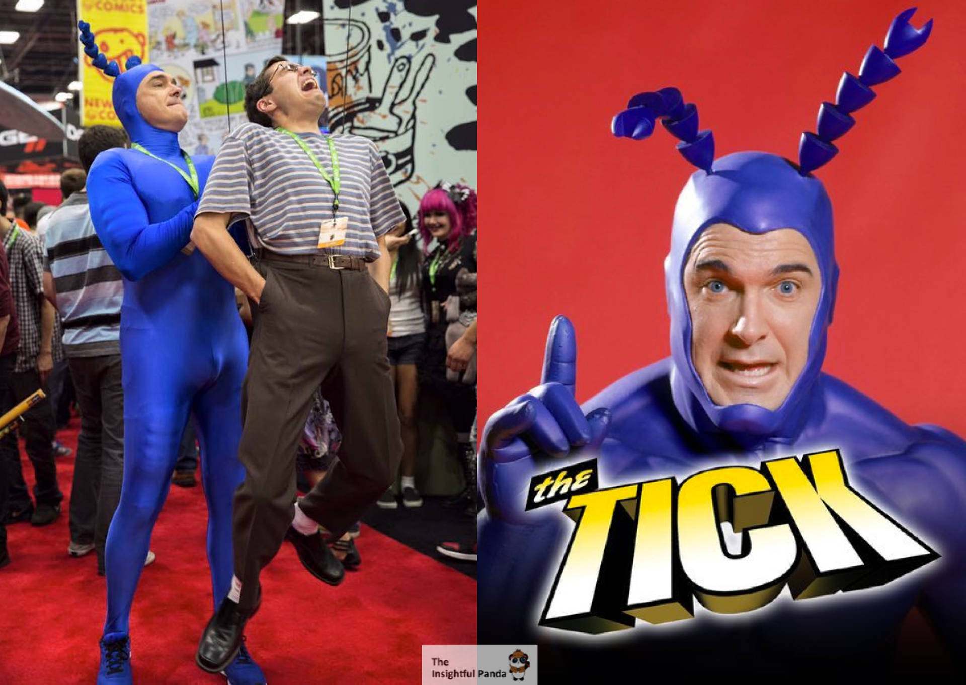 An epic adventure with Ted and The Tick Wallpaper