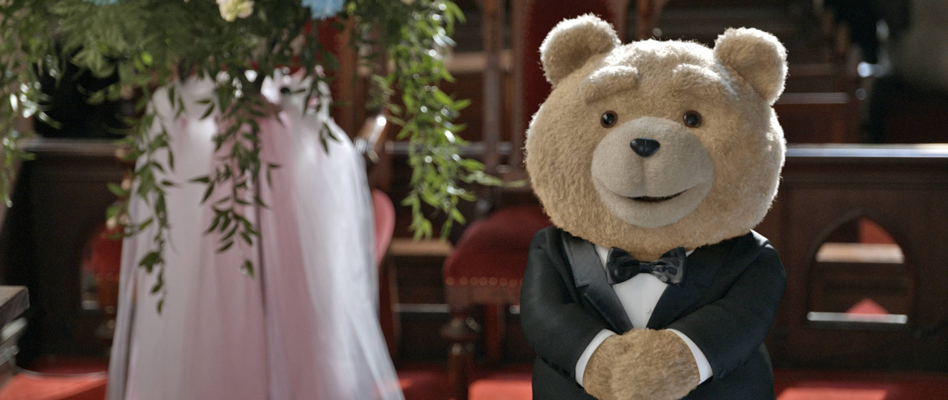 ‘Ted, looking Sharp for his Wedding Day’ Wallpaper