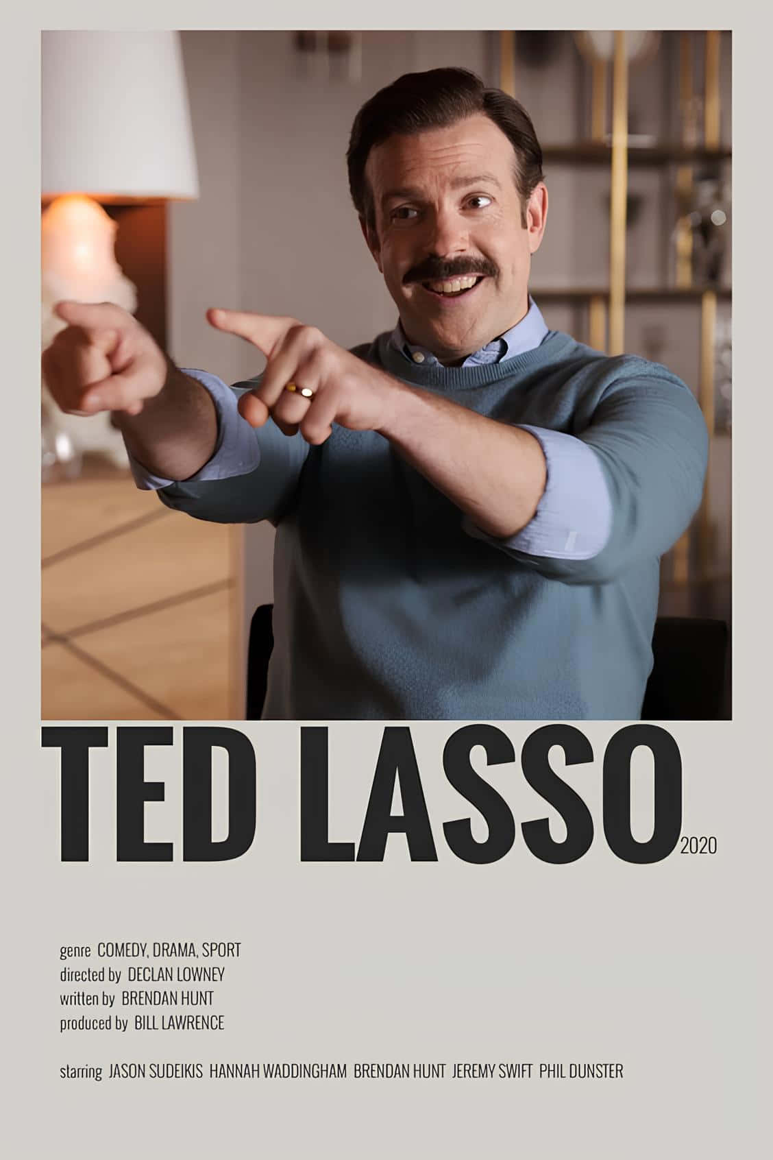 Ted Lasso Poster2020 Wallpaper