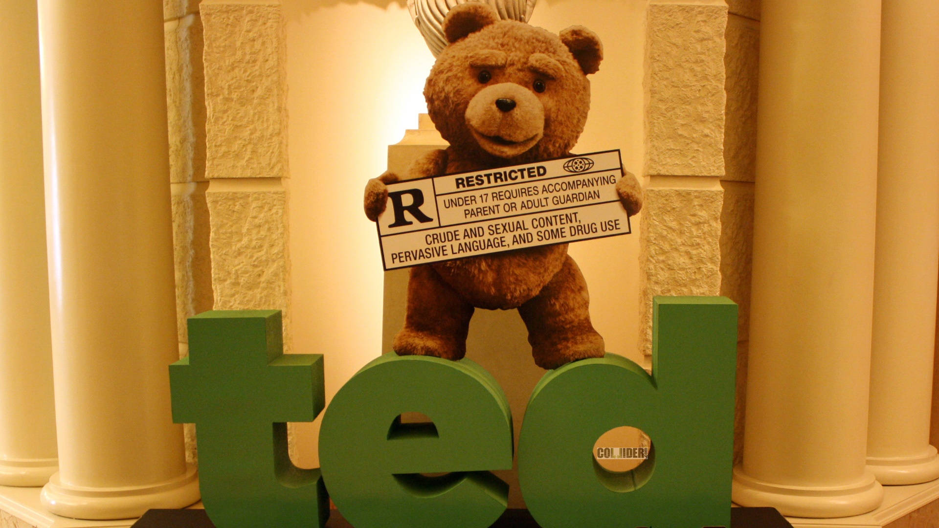 Ted Letter Standee