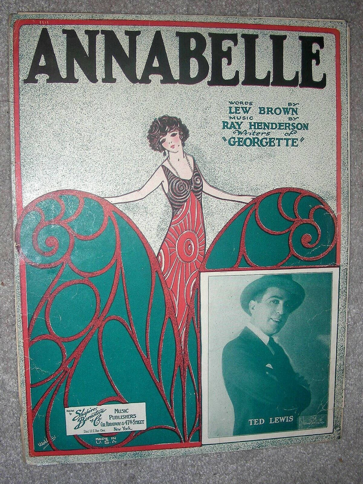 Ted Lewis Original Annabelle Wallpaper