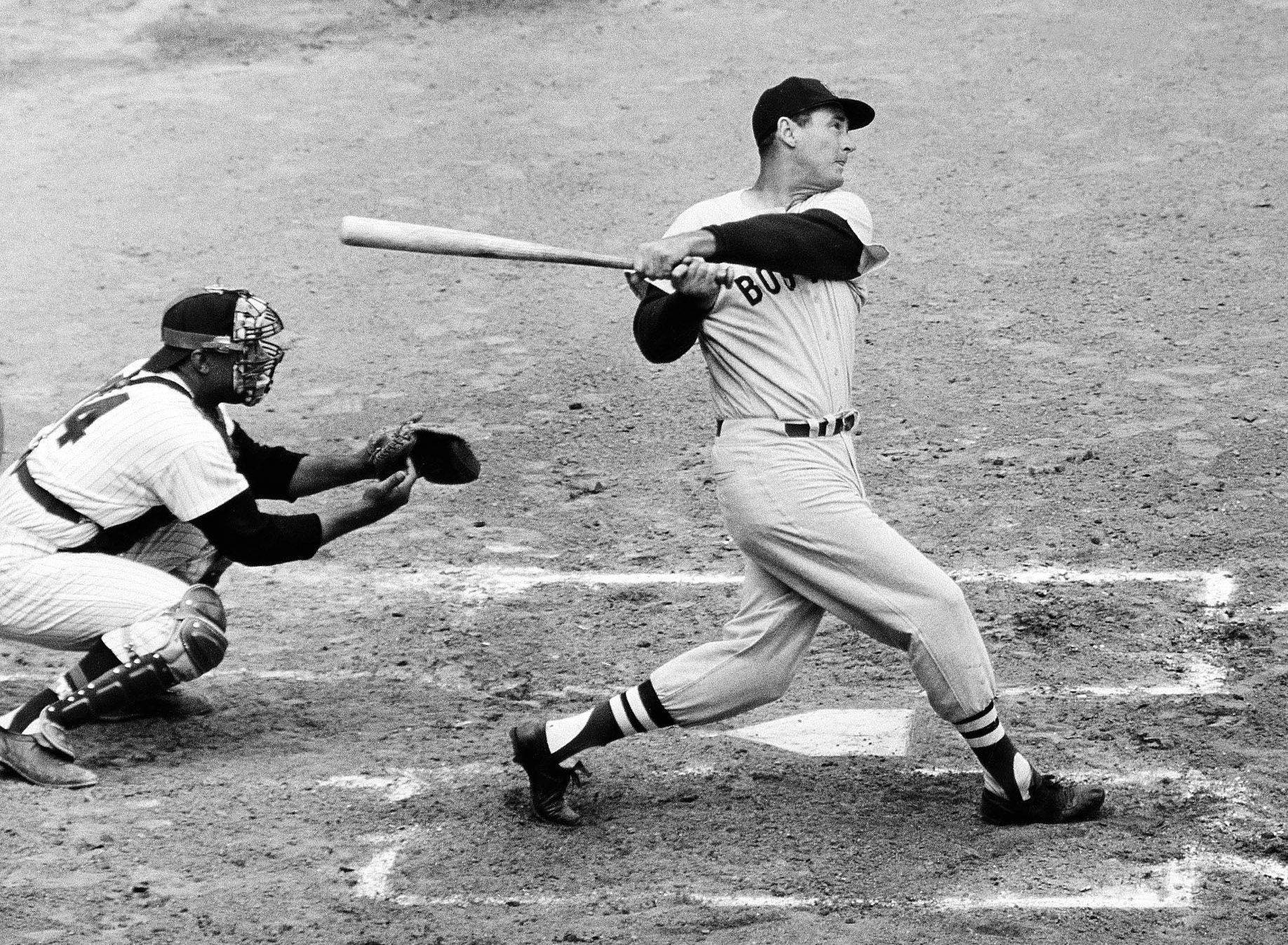Ted Williams Old Photo Wallpaper