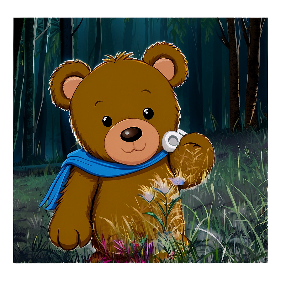 Teddy Bear Cartoon Png Asu31 PNG