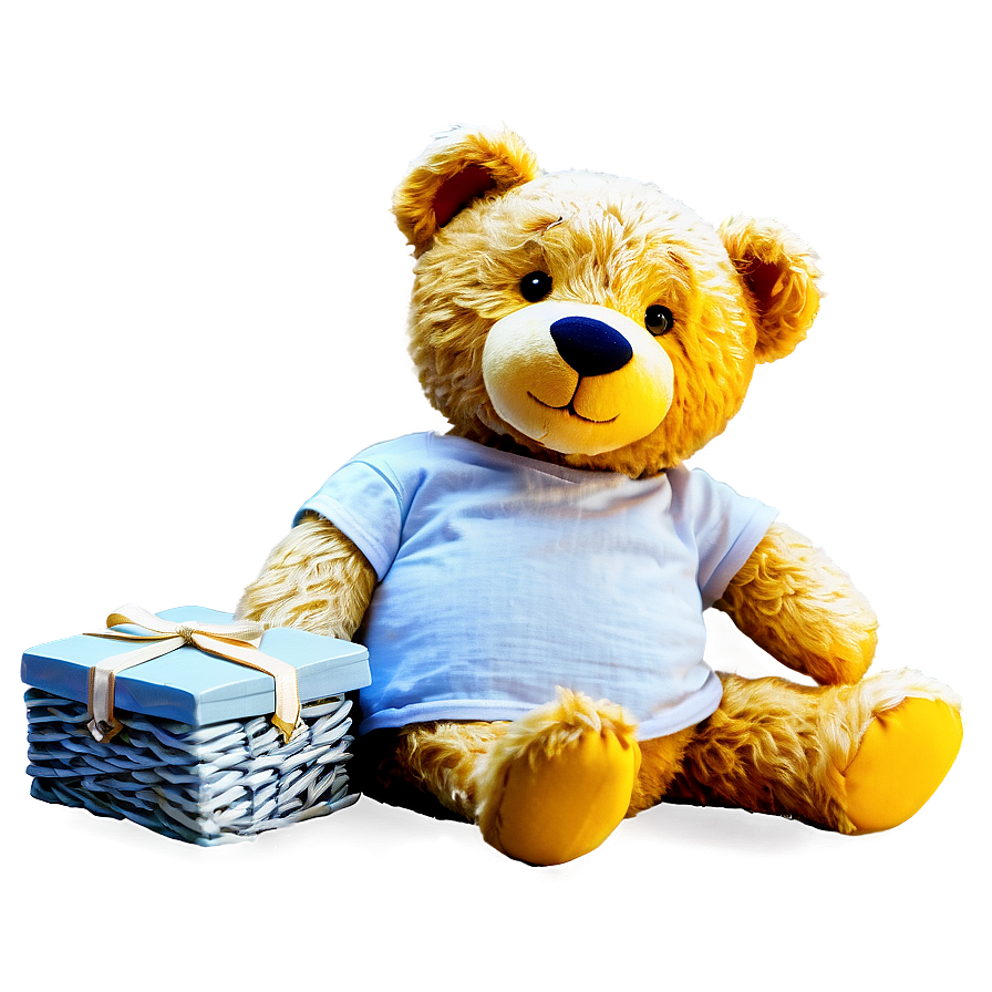 Teddy Bear In Bed Png Ani PNG