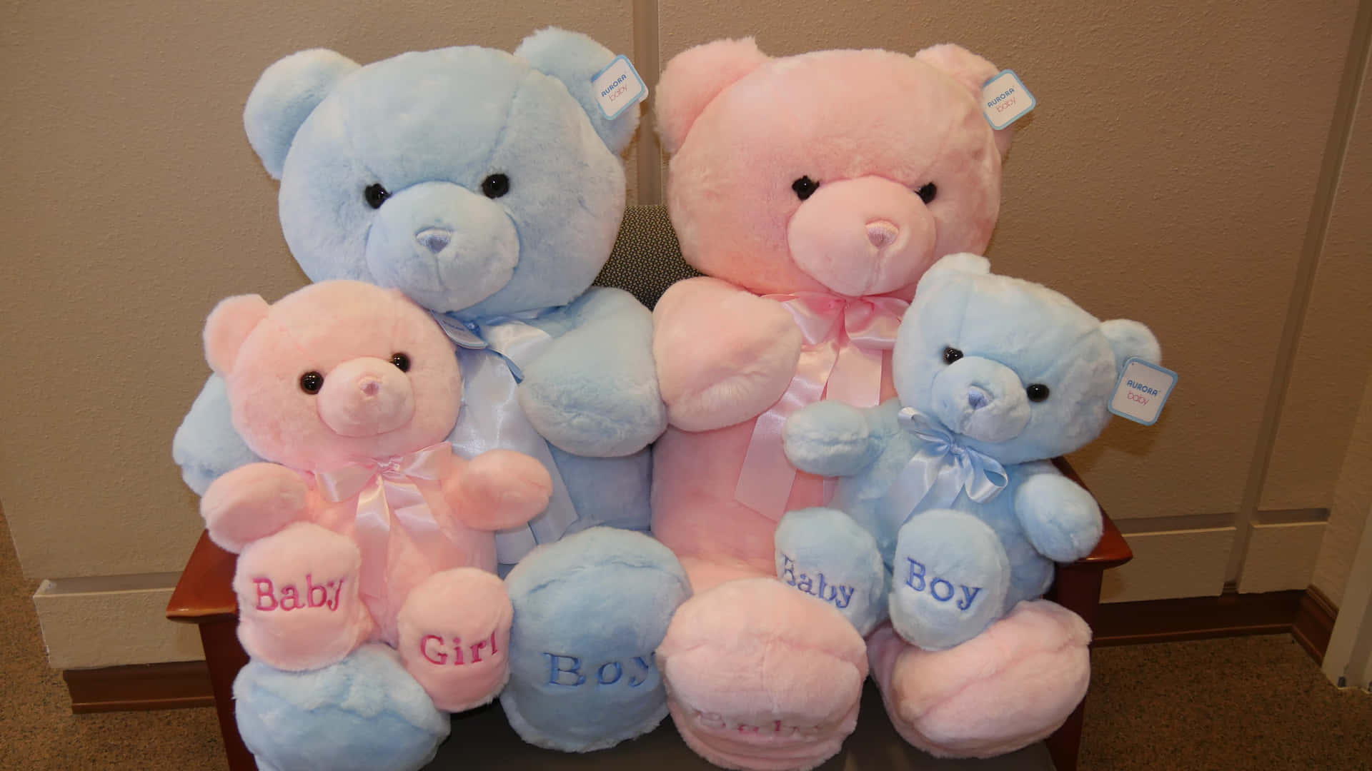 A Group Of Teddy Bears