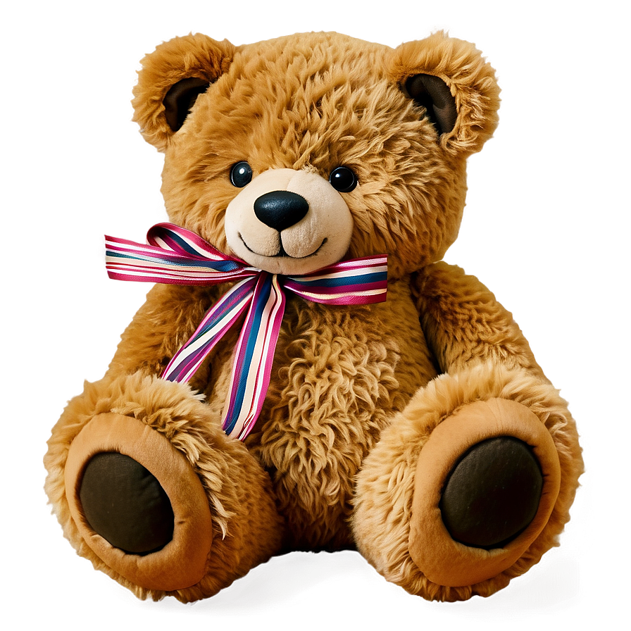 Teddy Bear With Bow Png Rou64 PNG