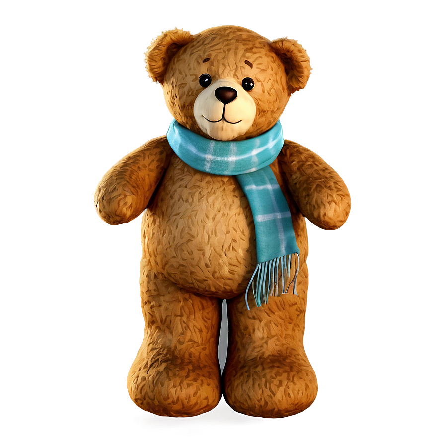 Teddy Bear With Scarf Png 85 PNG