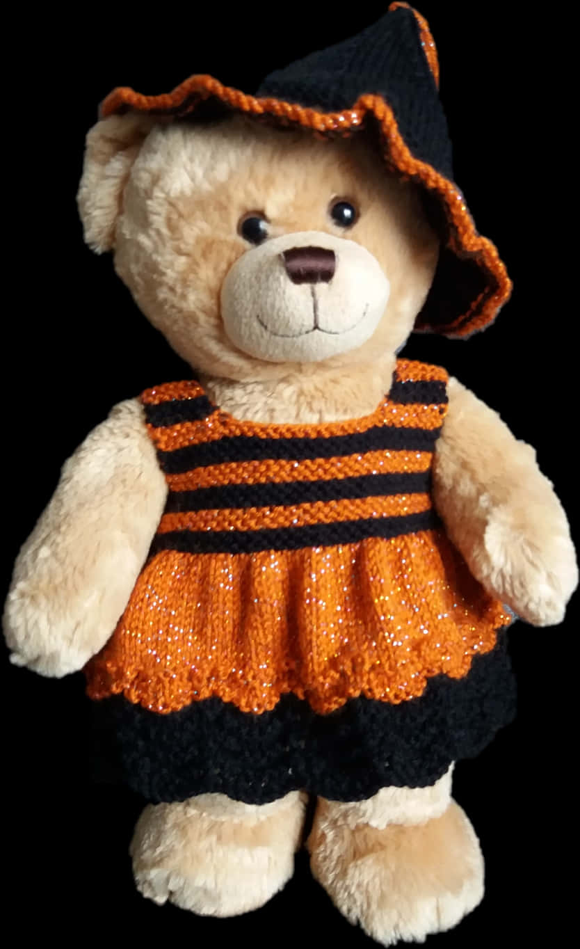 Teddy Bearin Halloween Costume PNG