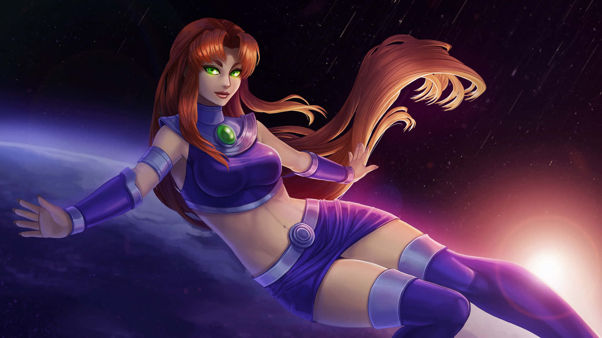 Starfire Teen Girl Titans Picture