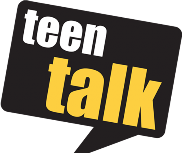 Teen Talk Speech Bubble Logo PNG