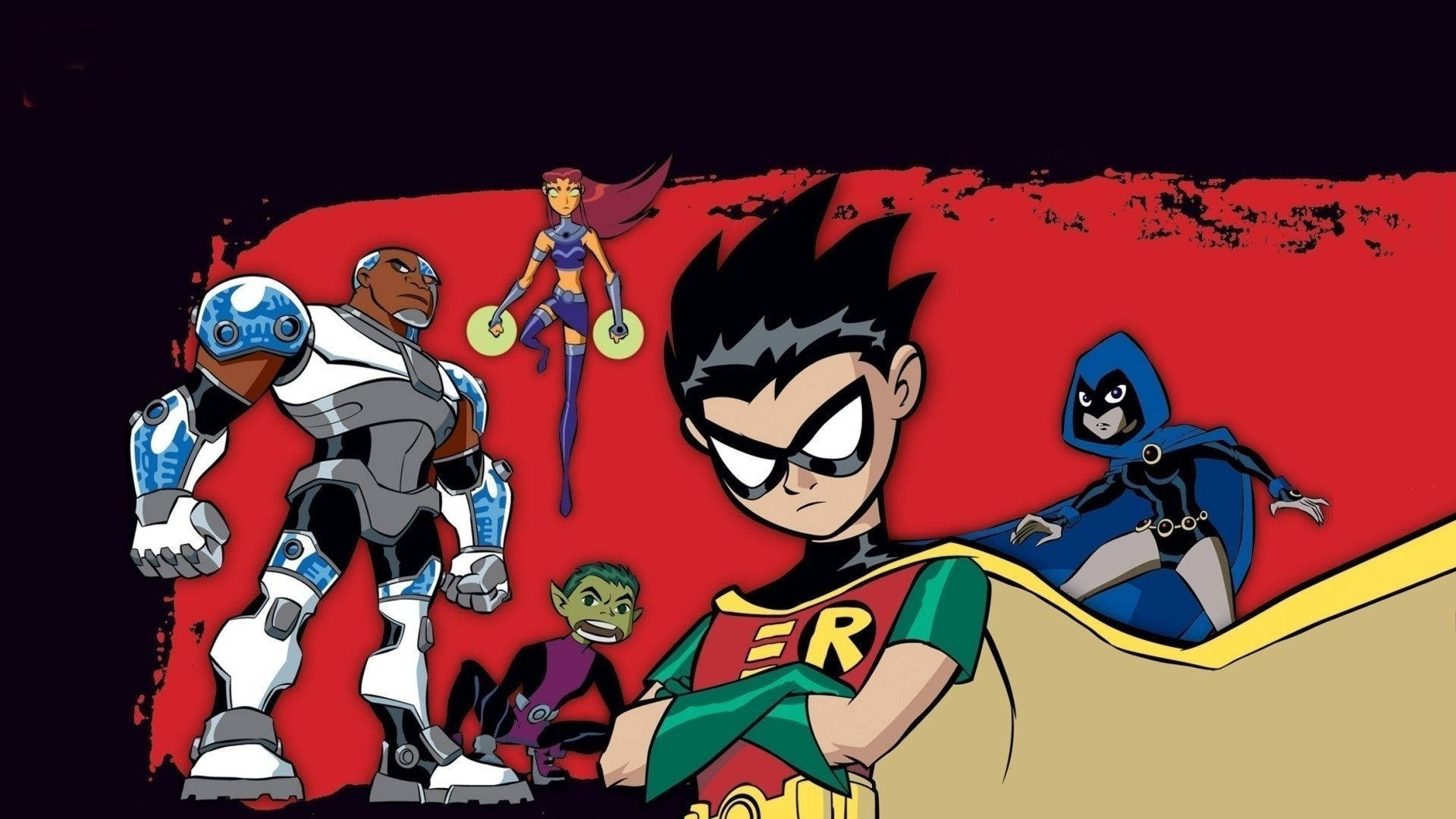 Teen Titans Digi-Art Wallpaper