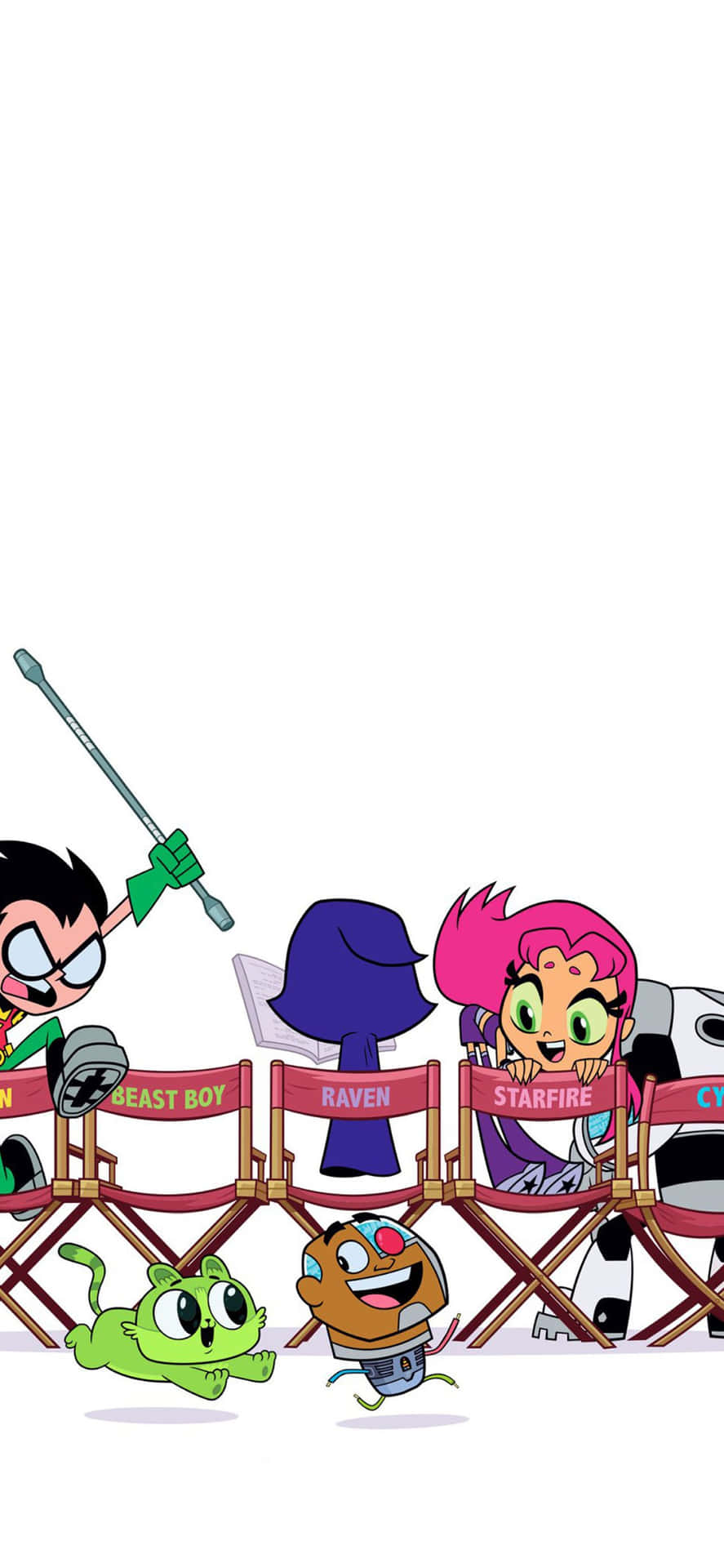 Teen Titans Go Animated Characters Wallpaper