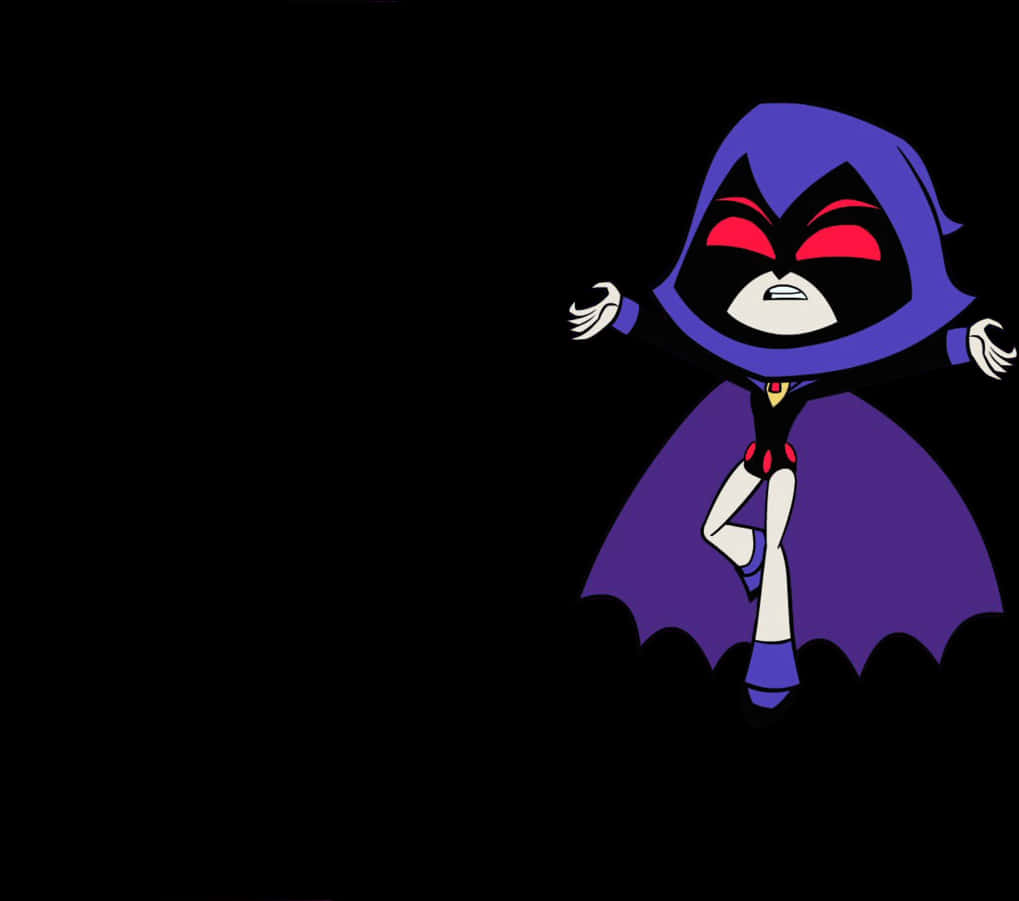 Teen Titans Go Raven Expression PNG