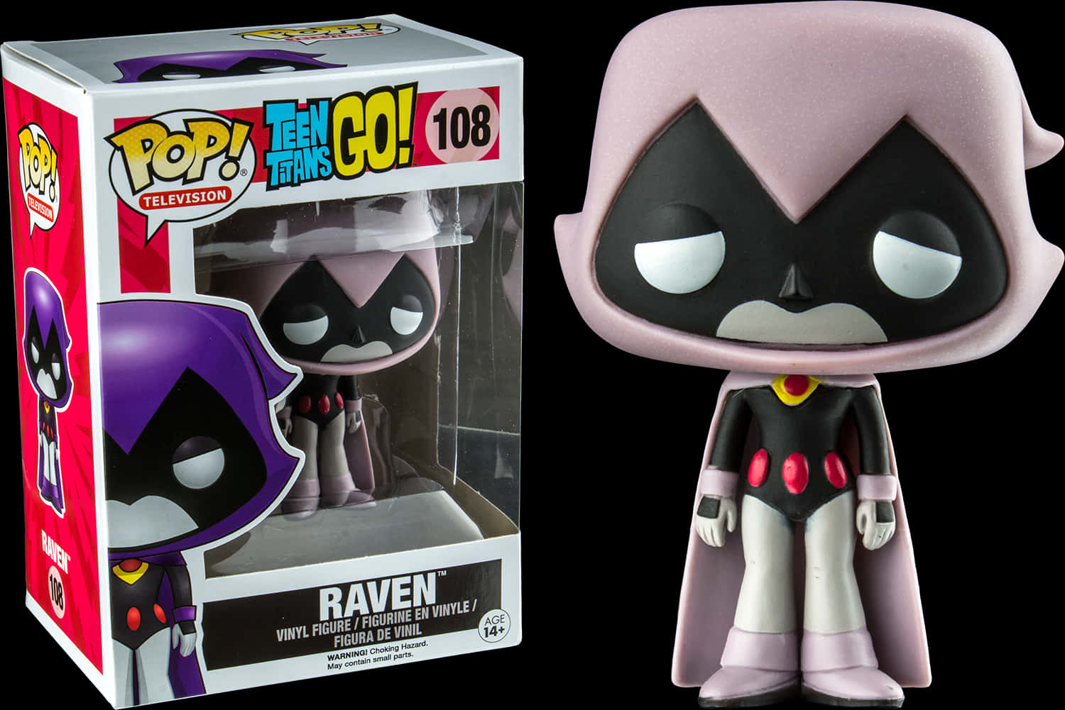 Download Teen Titans Go Raven Funko Pop | Wallpapers.com