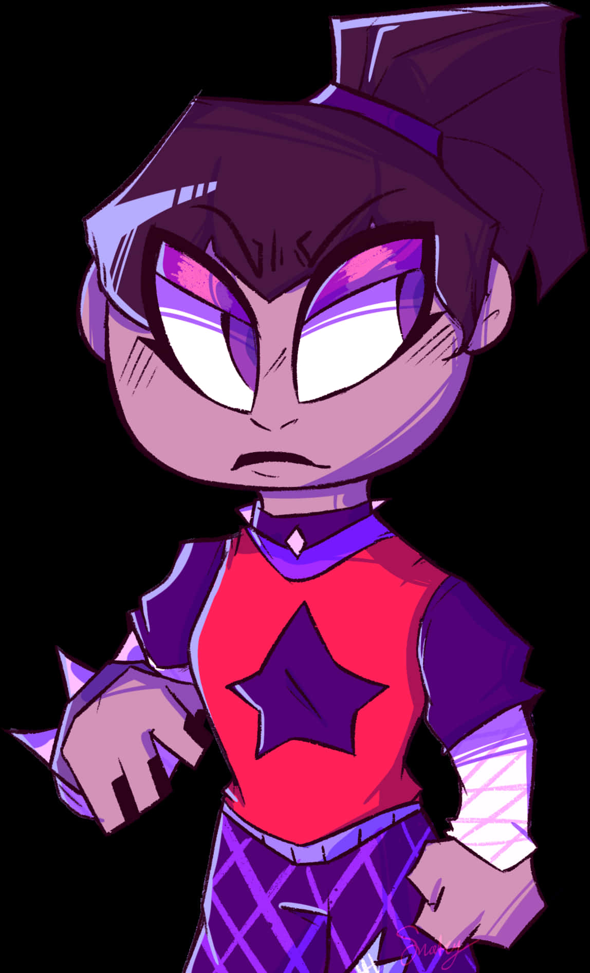 Teen Titans Go Raven Stance PNG