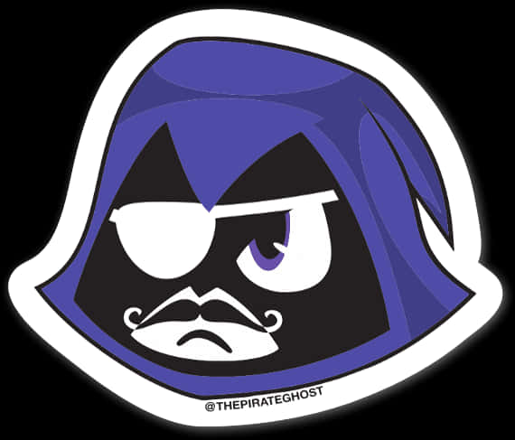 Teen Titans Go Raven Sticker PNG