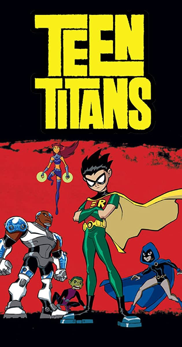 Wallpaperteen Titans Superhjälte Iphone-bakgrundsbild. Wallpaper