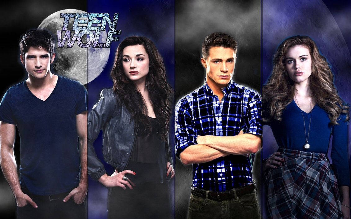 Teen Wolf Main Actors And Actresses Wallpaper