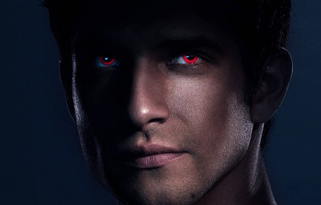 Teen Wolf Scott With Red Eyes Wallpaper