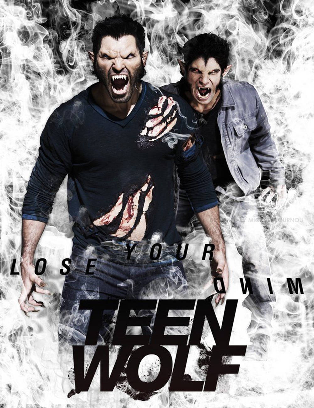 Teen Wolf Werewolves Scott And Derek Wallpaper