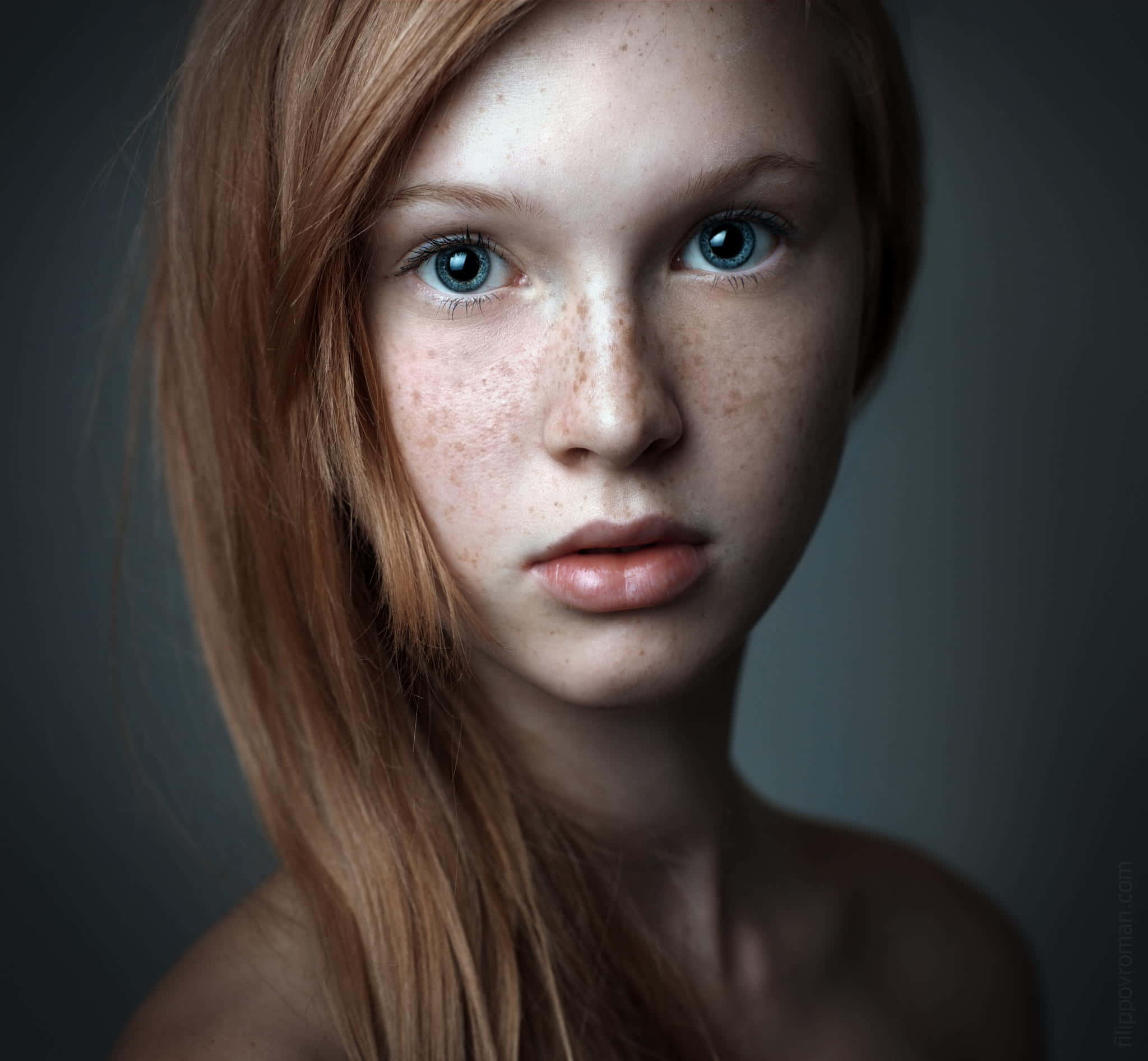 Teenage Girl With Freckles Pictures