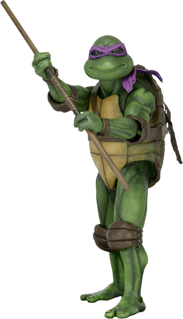 Teenage Mutant Ninja Turtle Donatello Stance PNG