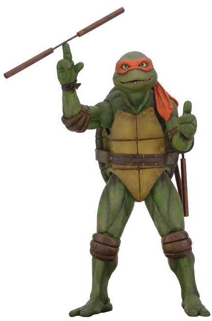 Teenage Mutant Ninja Turtle With Bo Staff PNG
