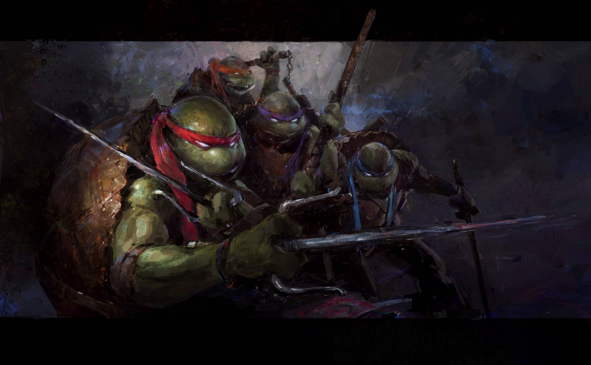 Teenage Mutant Ninja Turtles Artwork Wallpaper