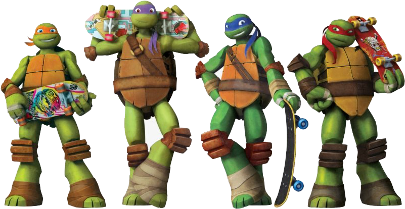 Teenage Mutant Ninja Turtles Characters PNG