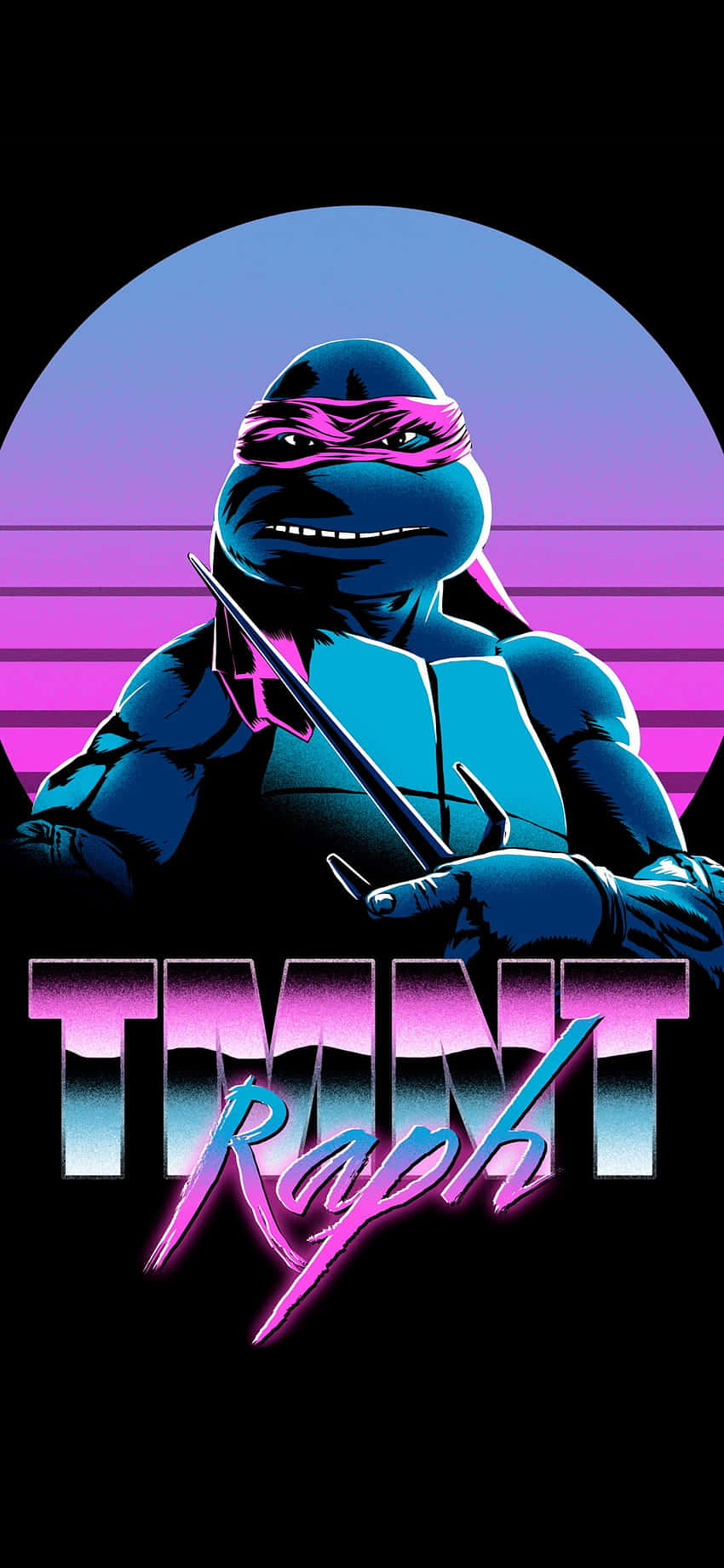 Colorful Retro Teenage Mutant Ninja Turtles Comic Book Wallpaper