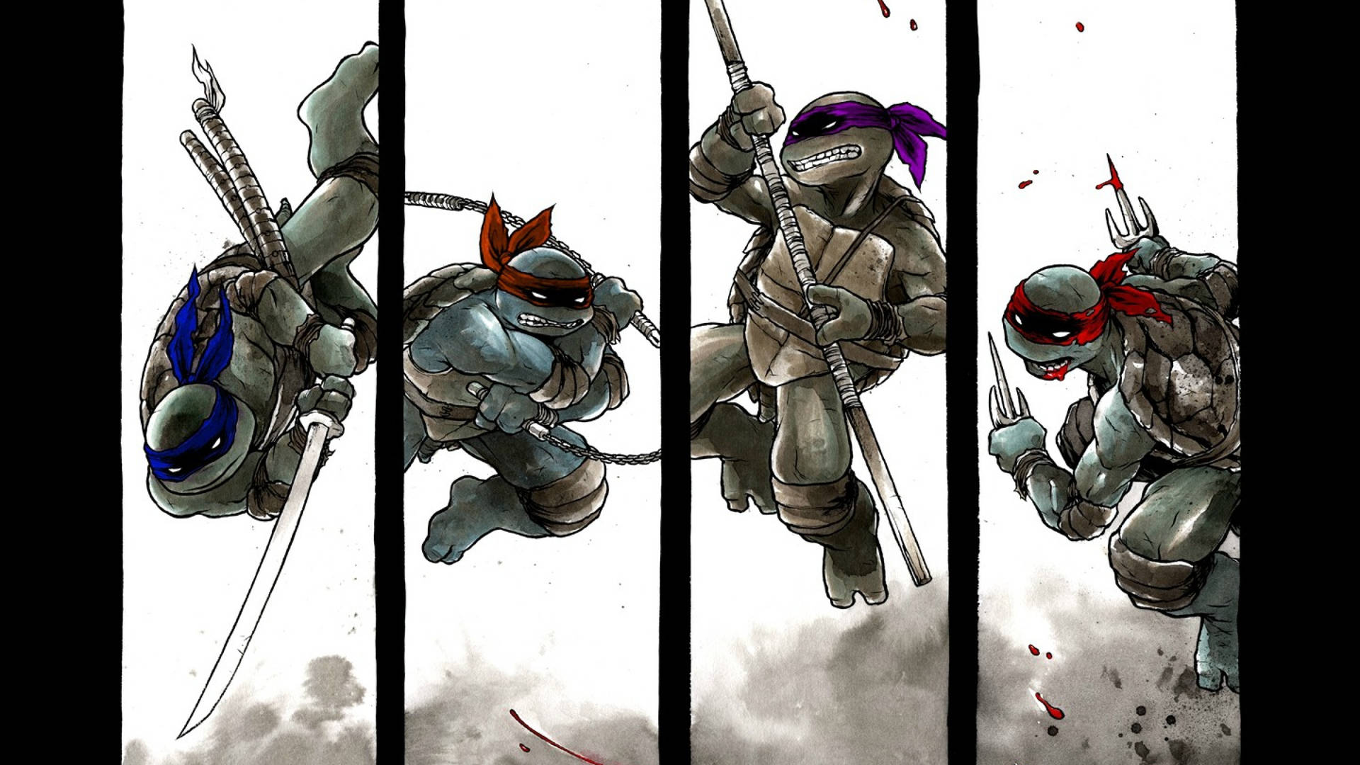 Teenage Mutant Ninja Turtles Donatello And Raphael Wallpaper