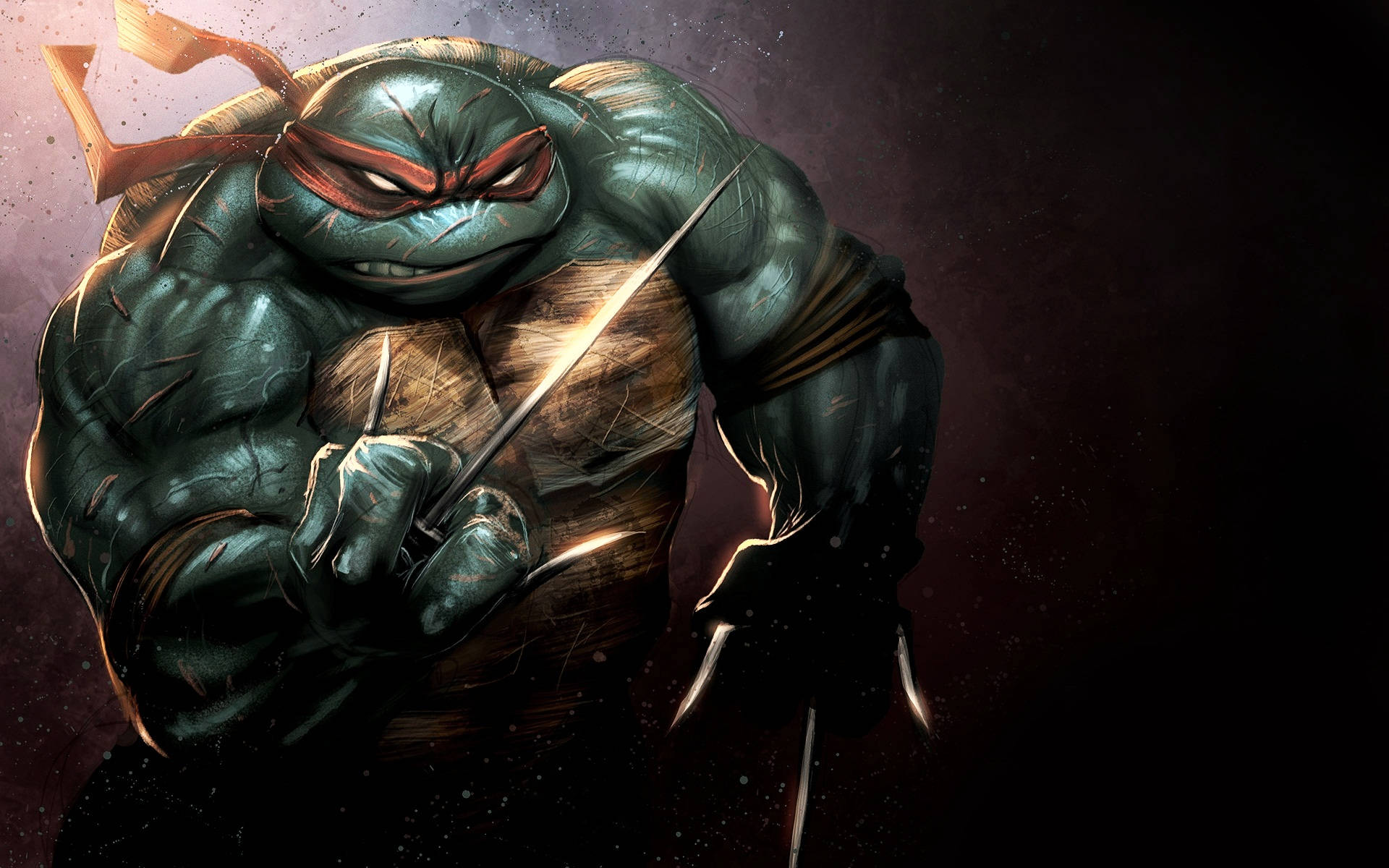 Teenage Mutant Ninja Turtles Rugged Raphael Wallpaper