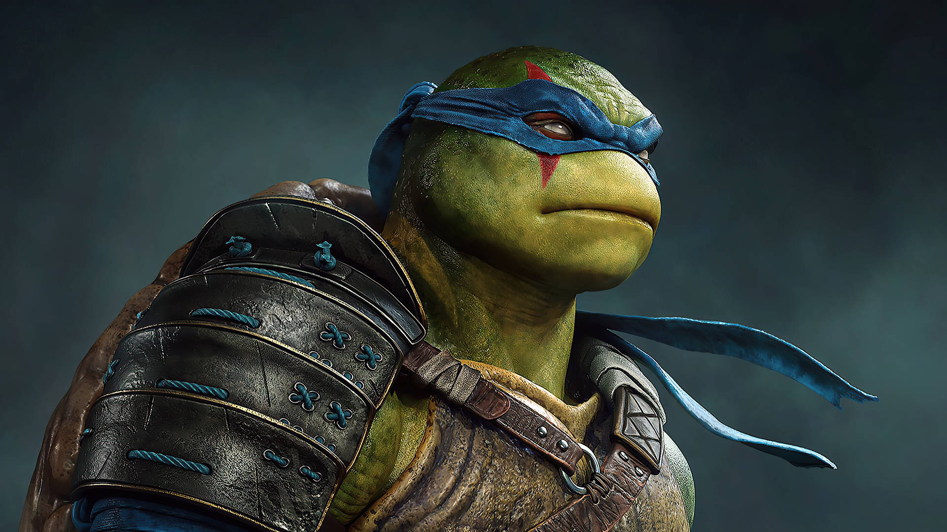 Teenage Mutant Ninja Turtles Serious Leonardo Wallpaper