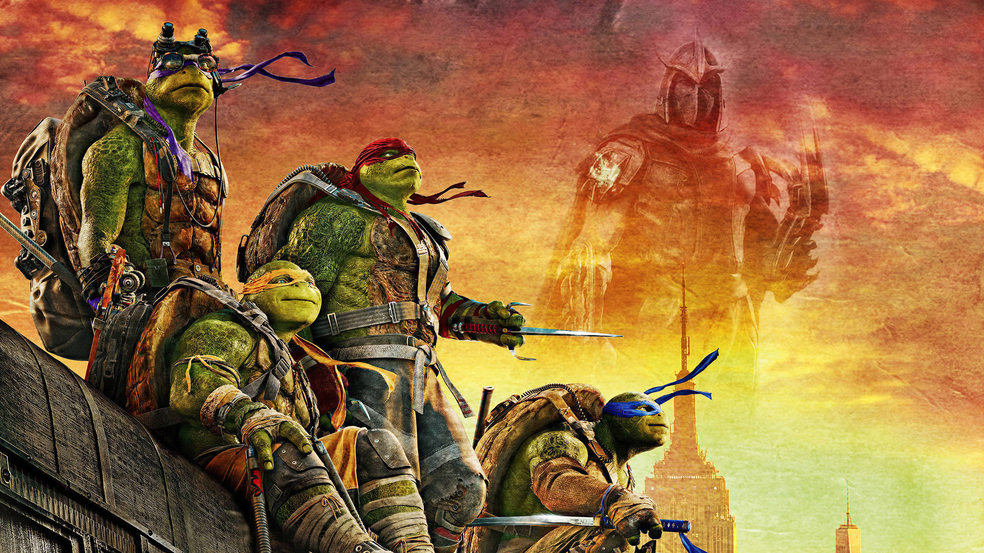 Download Teenage Mutant Ninja Turtles Shredder Overlay Wallpaper |  