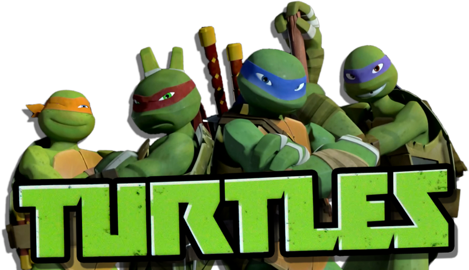 Teenage Mutant Ninja Turtles Team PNG