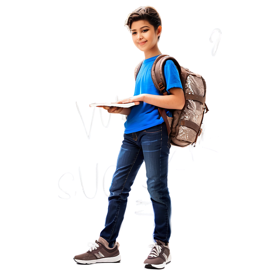 Teenager Drawing Png Rrj PNG