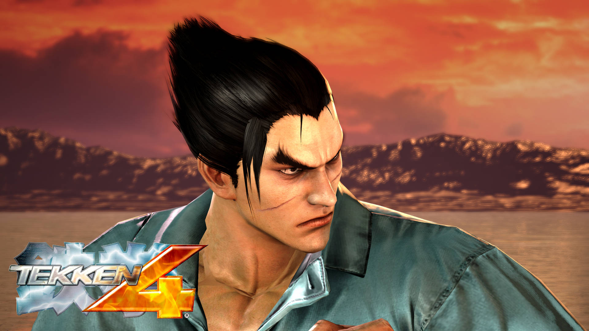 Tekken4 Capa De Kazuya Mishima. Papel de Parede