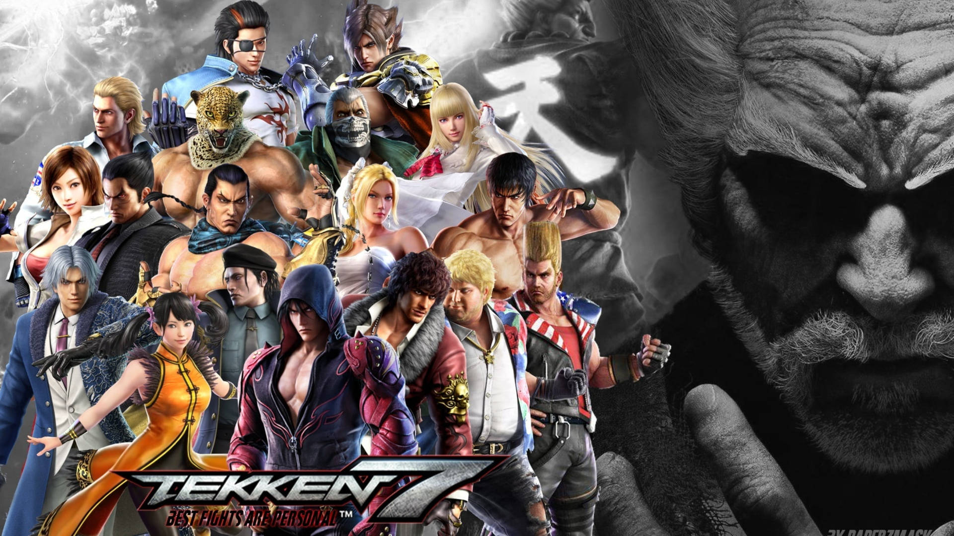 Tekken 7 Fighters Cover Wallpaper