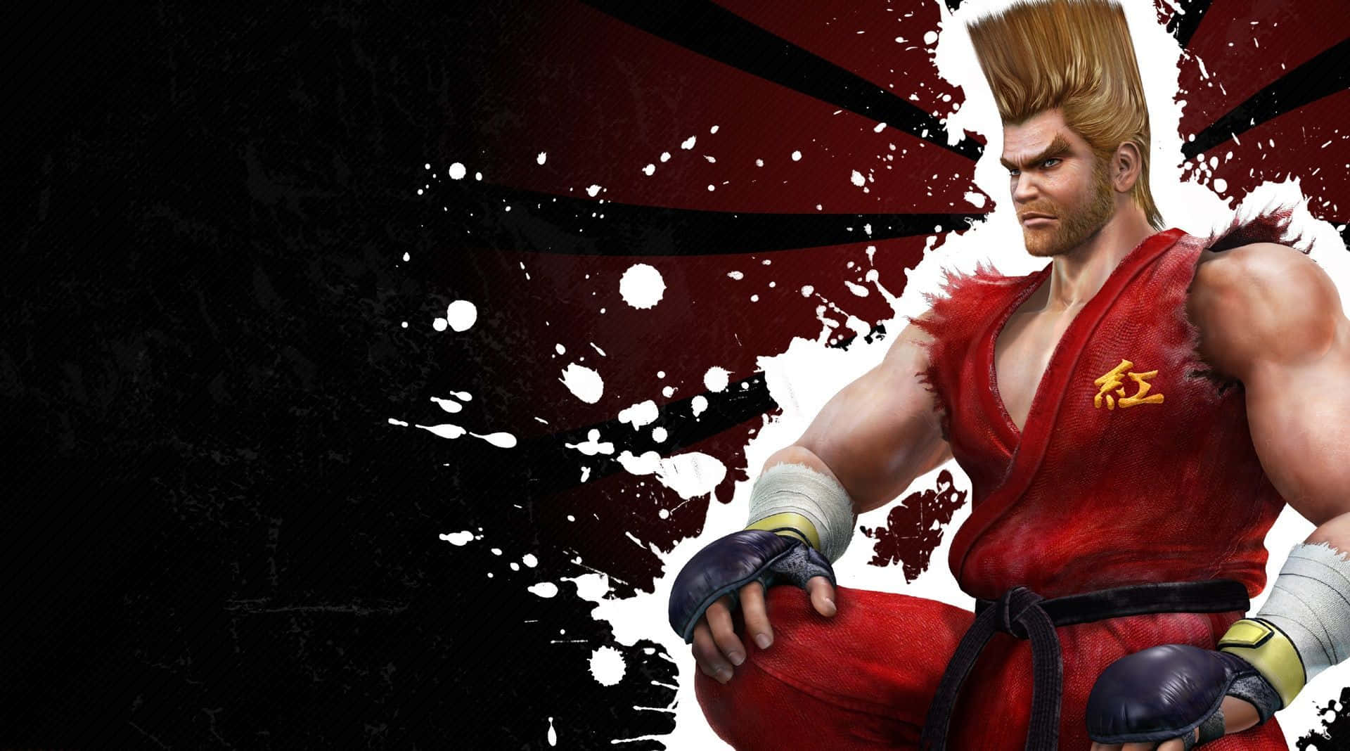 Personajesde Tekken Mostrando Sus Movimientos Épicos Fondo de pantalla