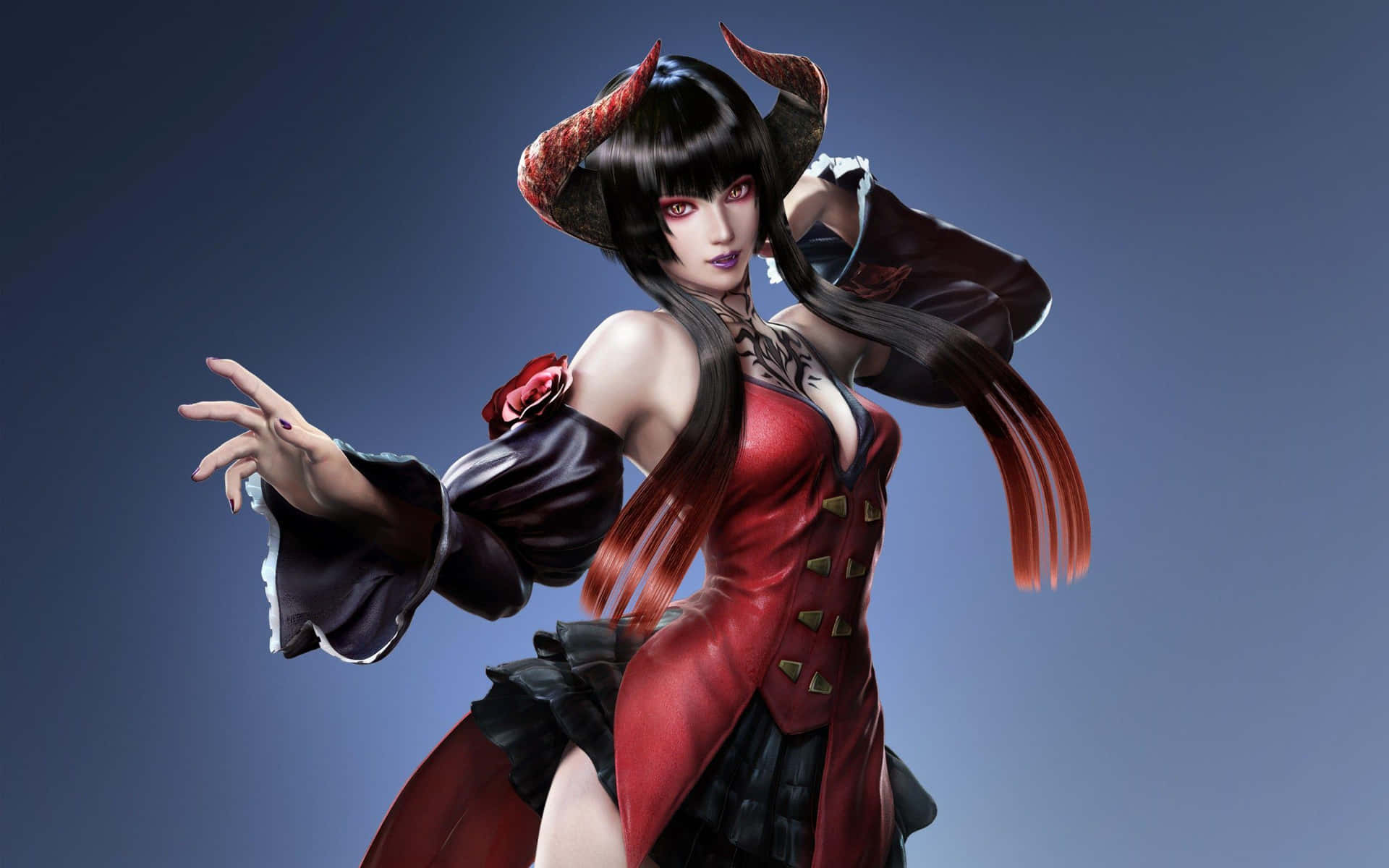 Iconicospersonajes De Tekken Listos Para La Batalla. Fondo de pantalla