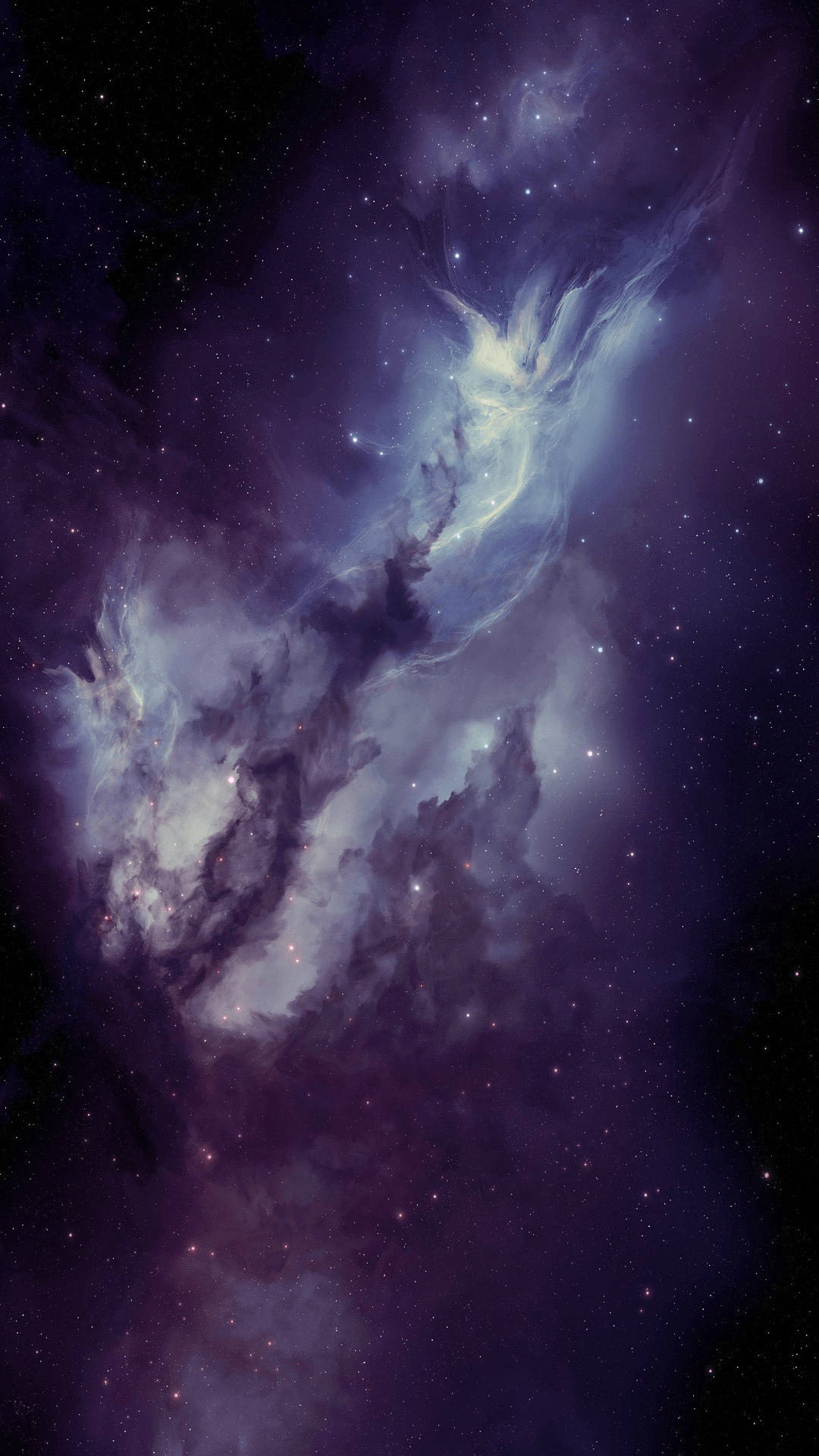 Telefone Espacial Nebula Papel de Parede