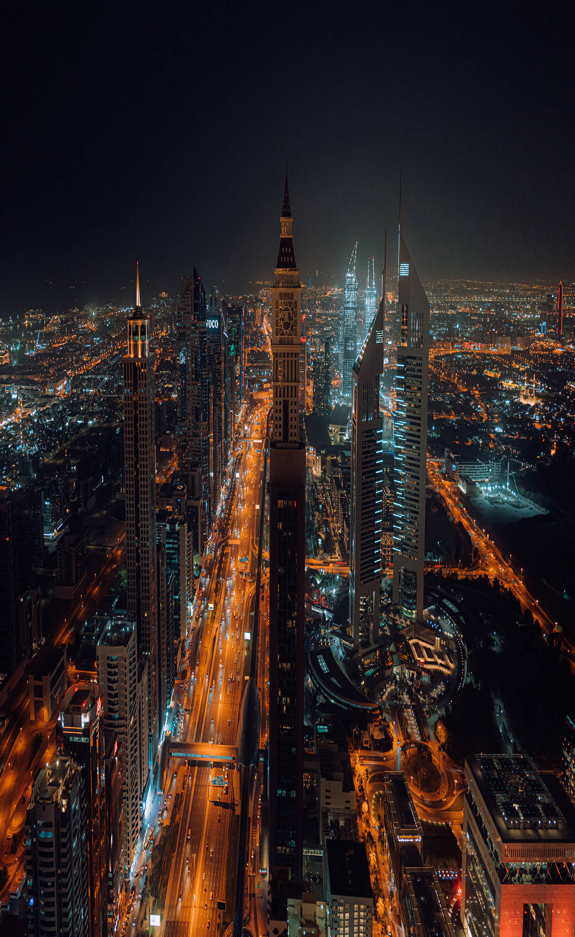 Telefone Full Hd Metropolis De Dubai Papel de Parede