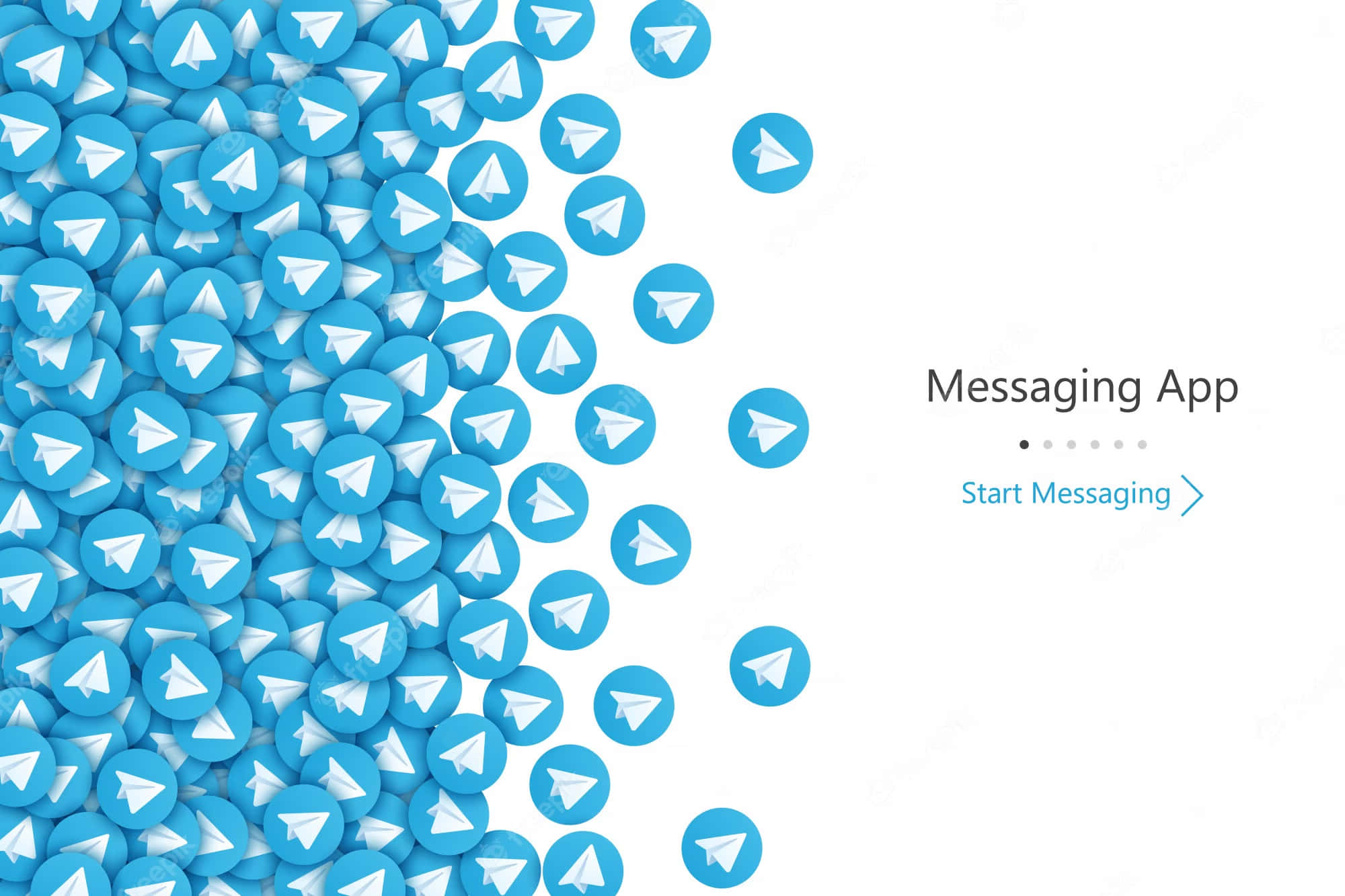 Etkig På Instant Messaging App'en Telegram.